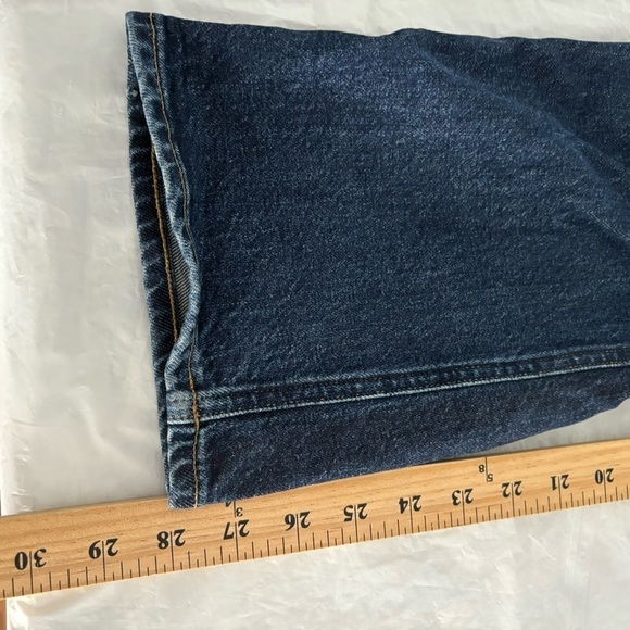 Agolde Riley High Rise Straight Leg Cropped Jeans size‎ 30 LONG - Picture 5 of 9